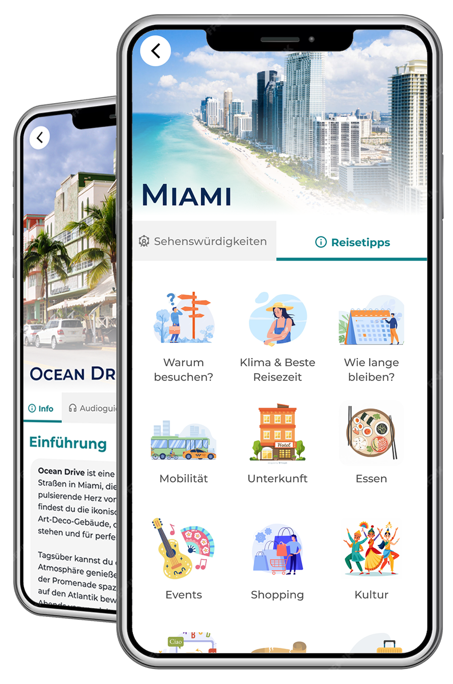 Travee Reiseführer App